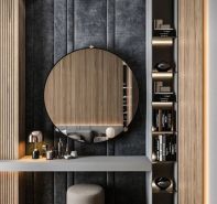 Bàn trang điểm gương thường