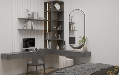 Thiết kế nội thất phòng Master nhà Anh Lãm - Chị Ly|Long Thành