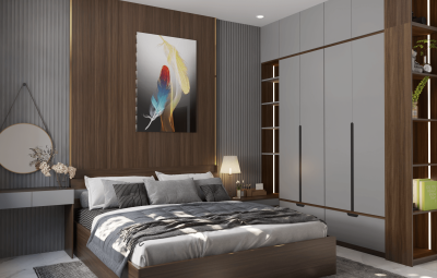 Thiết kế nội thất phòng ngủ nhà Chú Tốt - Bàu Xéo